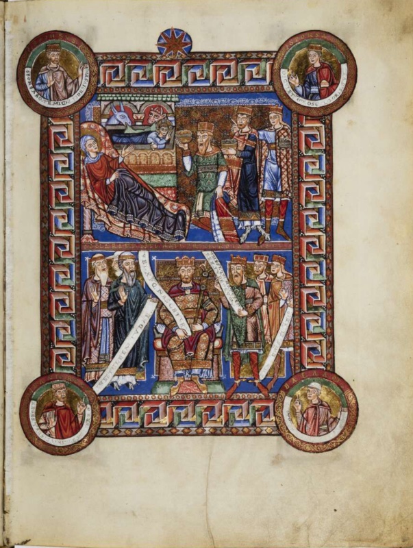 Nativity and Adoration of the Magi - Wolfenbüttel, Herzog August Bibliothek